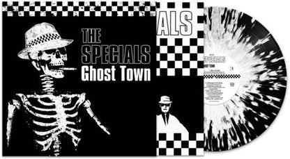 Ghost Town - Black/ white Splatter  Vinyl Record