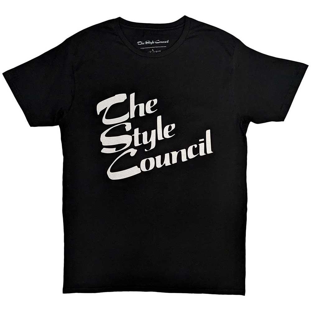 The Style Council Stacked Logo Mens T Shirt Officially Licensed