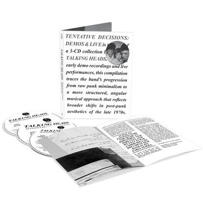 Tentative Decisions: Demos & Live (Digibook) (3 Cd's) Music CD