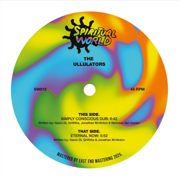 The Ullulators - Simply Conscious Dub/Eternal Now [12"] [Vinyl] Vinyl Record