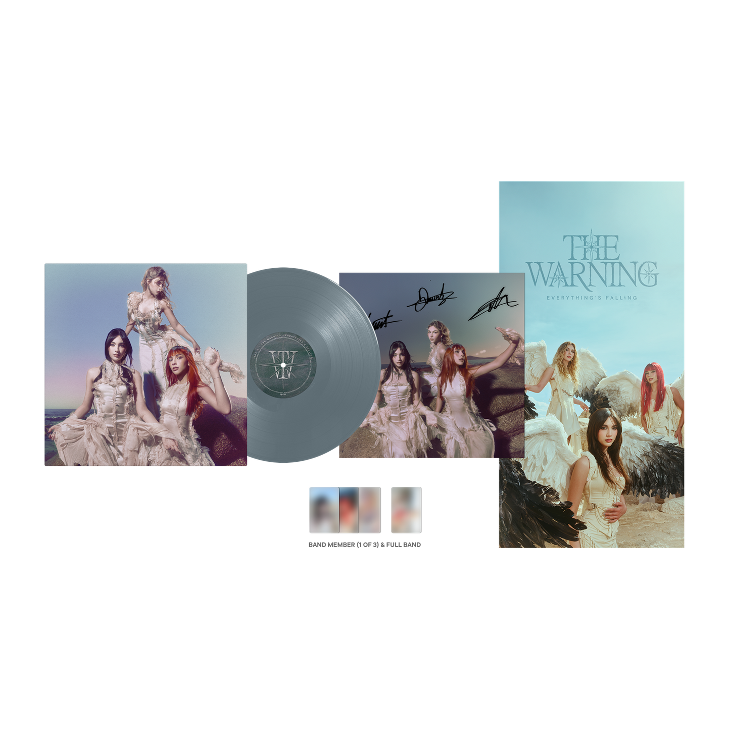 PRE-ORDER The Warning - Everything’s Falling (Indie Exclusive) [Deep Ocean Lp] [Signed Insert/Alt Cover] [Vinyl] Vinyl Record