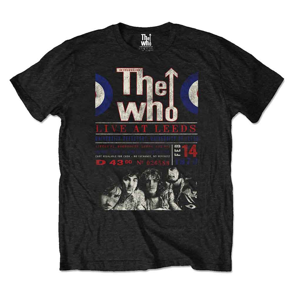 The Who Live At Leeds '70 [T-Shirt] Officially Licensed