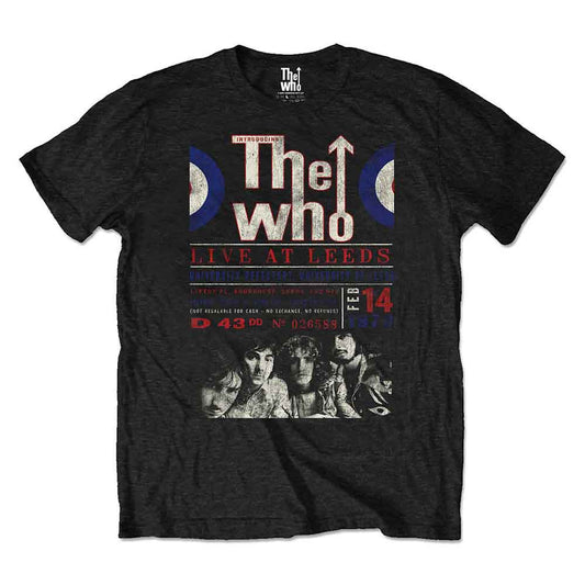 The Who Live At Leeds '70 [T-Shirt] Officially Licensed