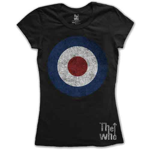 The Who Target Distressed [T-Shirt] Officially Licensed
