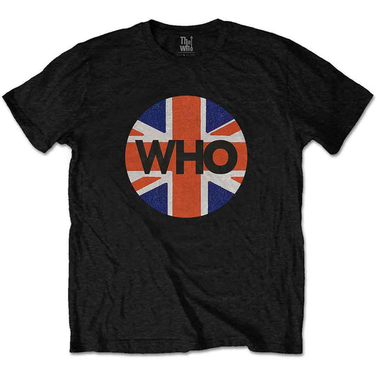 The Who Union Jack Circle [T-Shirt] Officially Licensed