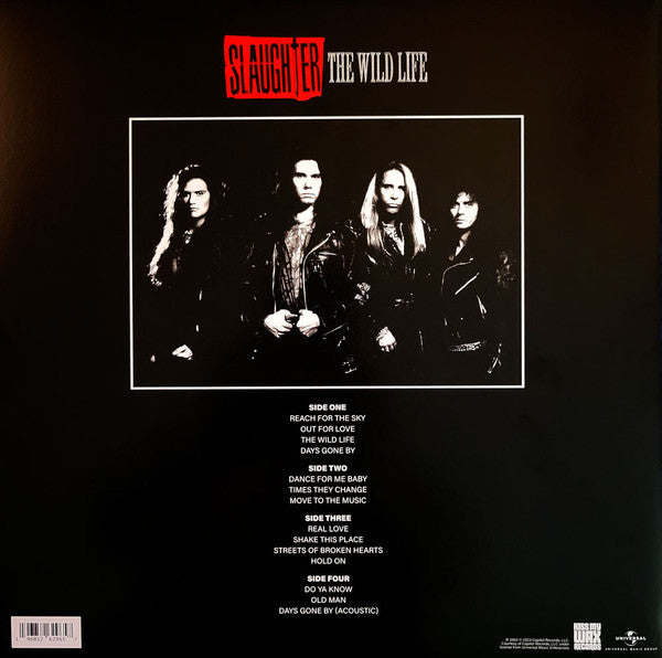 Slaughter - The Wild Life (Red & White, 180g, 2LP) Vinyl Record