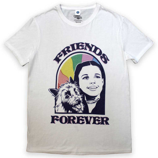 The Wizard Of Oz Friends Forever T Shirt White Officially Licensed