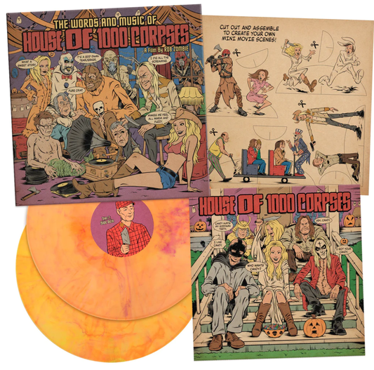 Rob Zombie - The Words & Music of HOUSE OF 1000 CORPSES 2LP Vinyl Record
