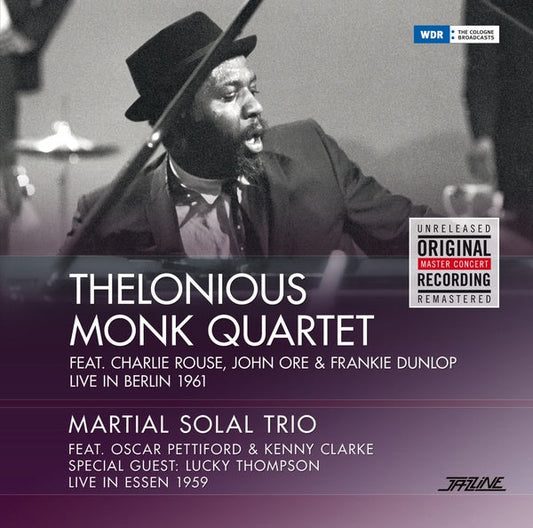 THELONIOUS MONK QUARTET/MARTIAL SOLAL TRIO  Live In Berlin 1961/Live In Essen 1959 Vinyl Record