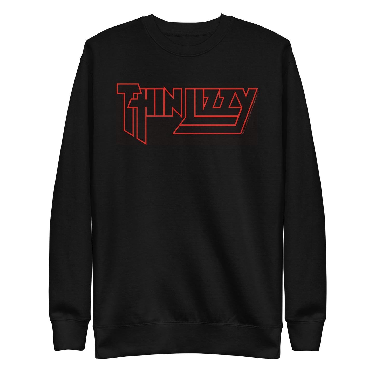 Thin Lizzy Classic Logo Mens Sweatshirt Black