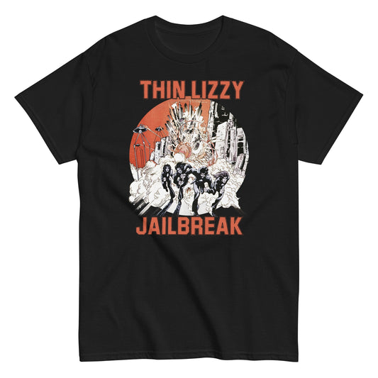 Thin Lizzy Jailbreak Mens T Shirt Black