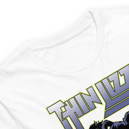 Thin Lizzy Jailbreakers Jumbo Print Officially Licensed Mens T Shirt White