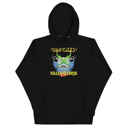 Thin Lizzy Killers on the Loose Mens Officially Licensed Hoodie Black