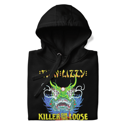 Thin Lizzy Killers on the Loose Mens Officially Licensed Hoodie Black