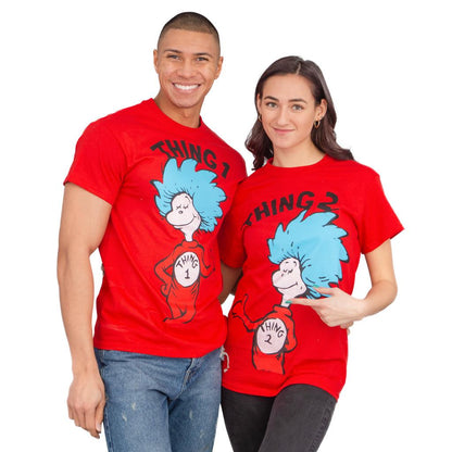 Thing 1 or Thing 2 Adult T-shirt