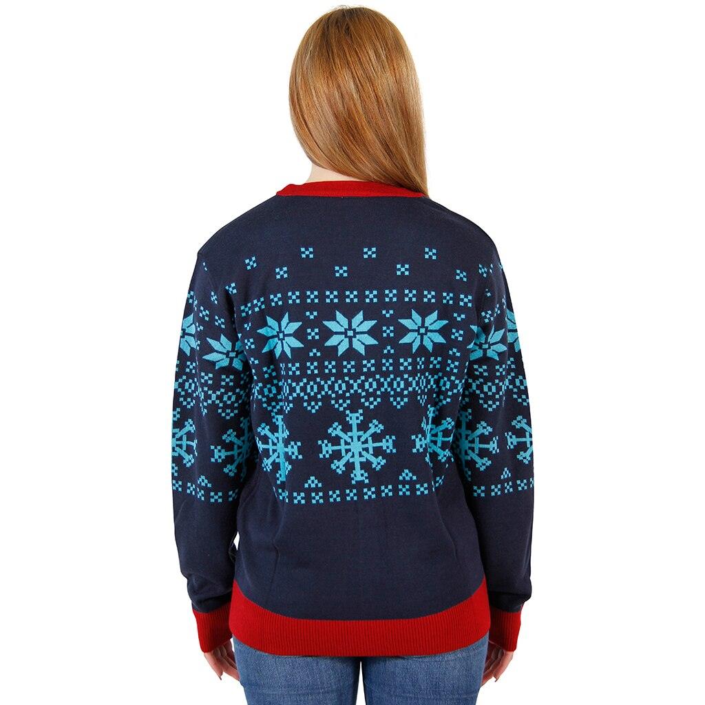 Things 1 & 2 Ugly Christmas Sweater Cardigan
