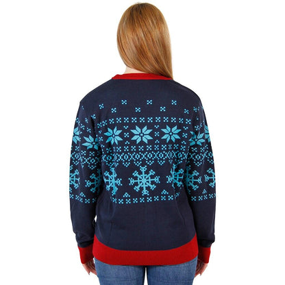 Things 1 & 2 Ugly Christmas Sweater Cardigan