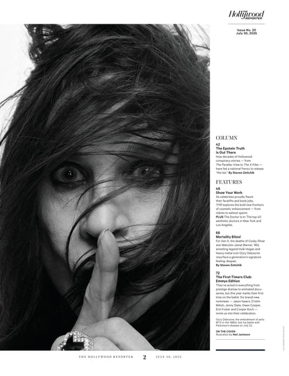The Hollywood Reporter - 25.07.30 Edition: The New Face Of Hollywood, Top Cosmetic Doctors In LA & NYC, The Epstein Truth, Paramount's Golden Parachutes, Contrarian Cash-Outs & More!