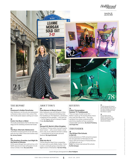 The Hollywood Reporter - 25.07.30 Edition: The New Face Of Hollywood, Top Cosmetic Doctors In LA & NYC, The Epstein Truth, Paramount's Golden Parachutes, Contrarian Cash-Outs & More!