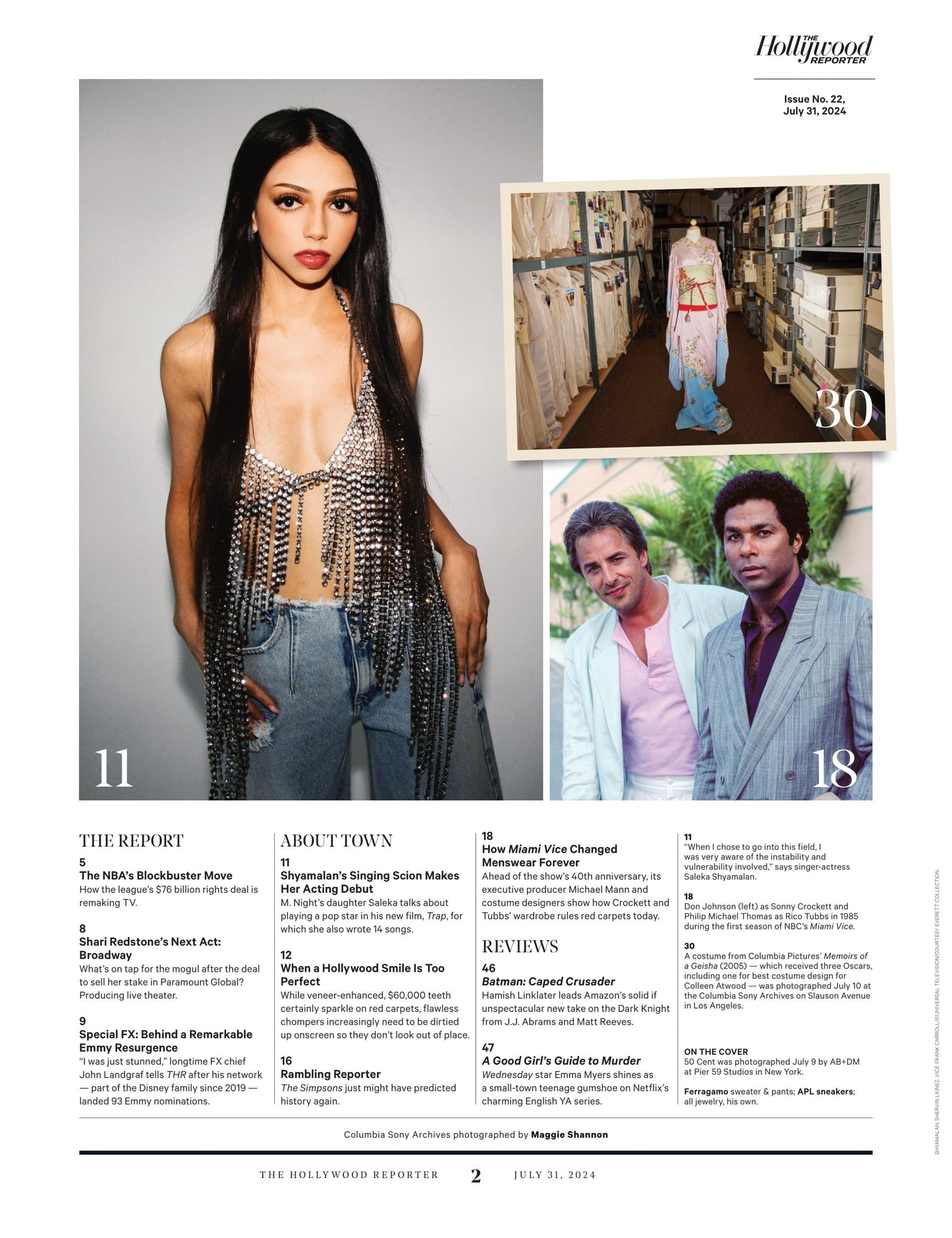 The Hollywood Reporter - 24.07.31 Edition: 50 Cent Is On The Money, What Hollywood Wants From Kamala, Snoop Dog At The Paris 2024 Summer Olympics, The NBA’s Blockbuster Move Reshaping TV & More!