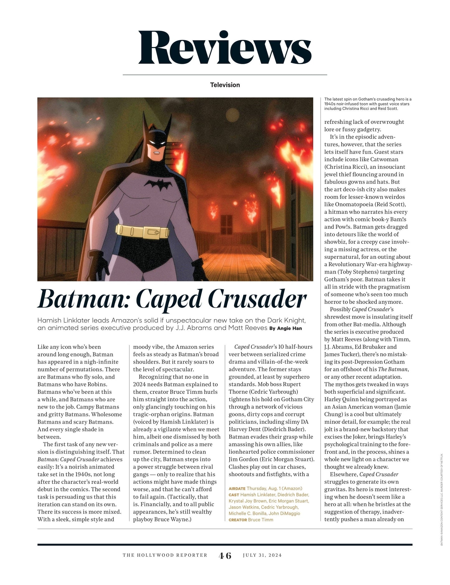 The Hollywood Reporter - 24.07.31 Edition: 50 Cent Is On The Money, What Hollywood Wants From Kamala, Snoop Dog At The Paris 2024 Summer Olympics, The NBA’s Blockbuster Move Reshaping TV & More!