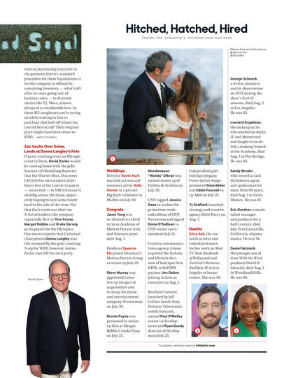 The Hollywood Reporter - 24.08.07 Edition: Hollywood Takes On Trump-Loving Tech Bros In Epic Election Battle, Robbie Robertson’s Family Feud, Streaming Battle For Stand-Up, House Of The Dragon & More!