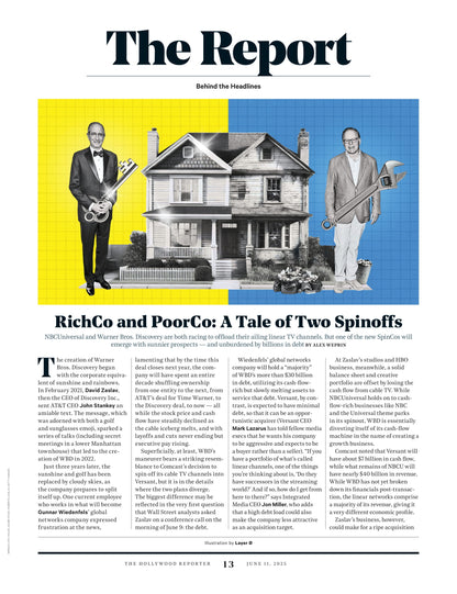 The Hollywood Reporter - 25.06.11 Edition: Comedy Actors Roundtable, Netflix Theme Park, NBCUniversal vs Warner Bros, Indie Film Struggles, Leighton Meester’s New Projects, Cannes Lions 2025 & More!