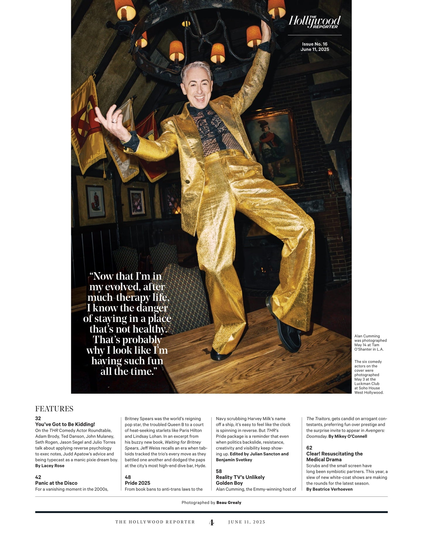 The Hollywood Reporter - 25.06.11 Edition: Comedy Actors Roundtable, Netflix Theme Park, NBCUniversal vs Warner Bros, Indie Film Struggles, Leighton Meester’s New Projects, Cannes Lions 2025 & More!