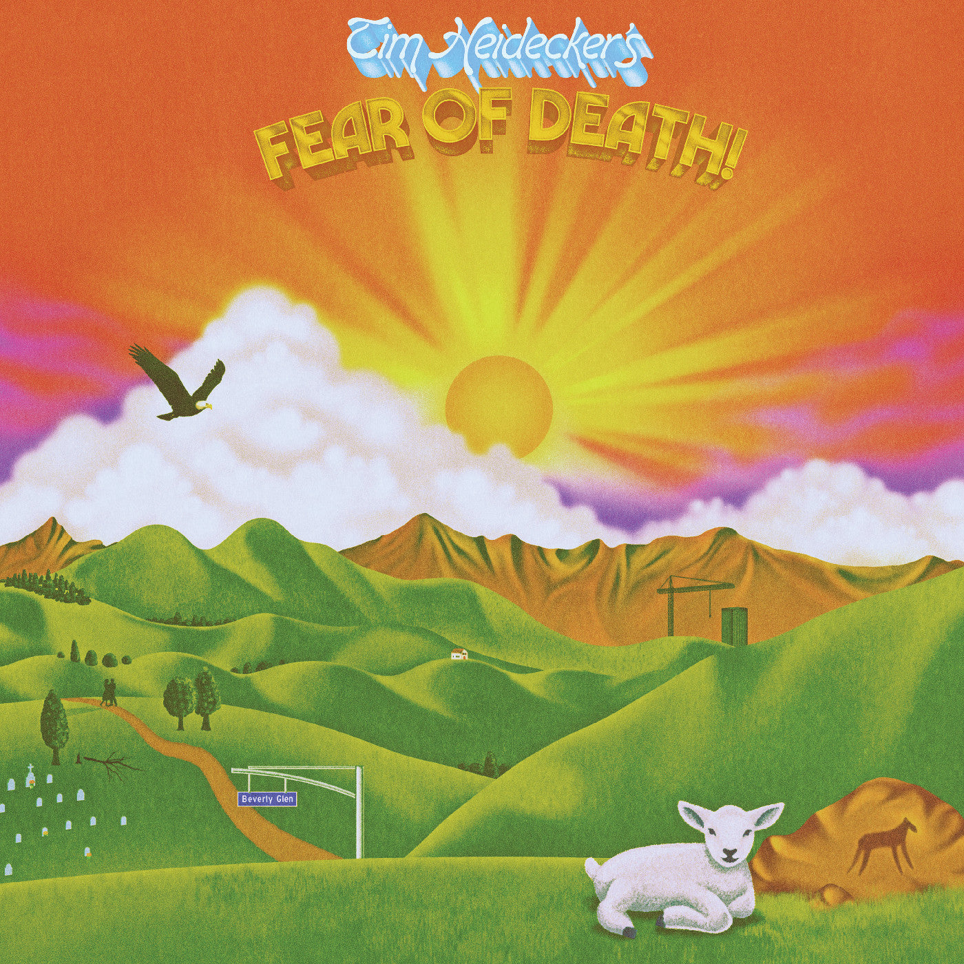 Tim Heidecker - Fear Of Death (Golden Sunset Vinyl) [Vinyl] Vinyl Record