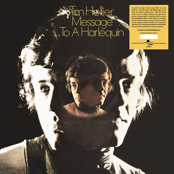 TIM HOLLIER - Message To A Harlequin Vinyl Record