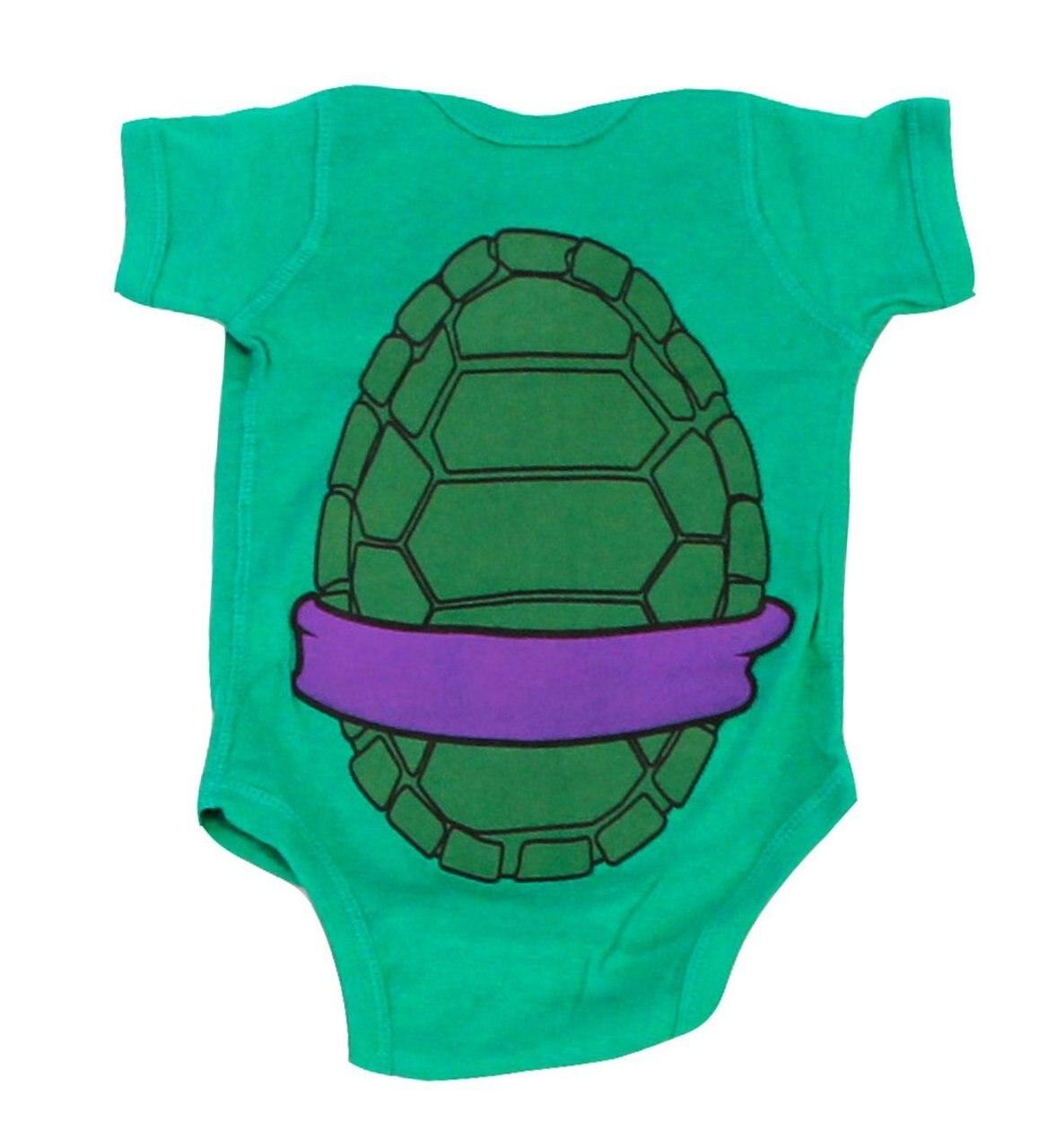 TMNT Green Costume Infant Baby Romper