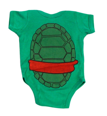 TMNT Green Costume Infant Baby Romper