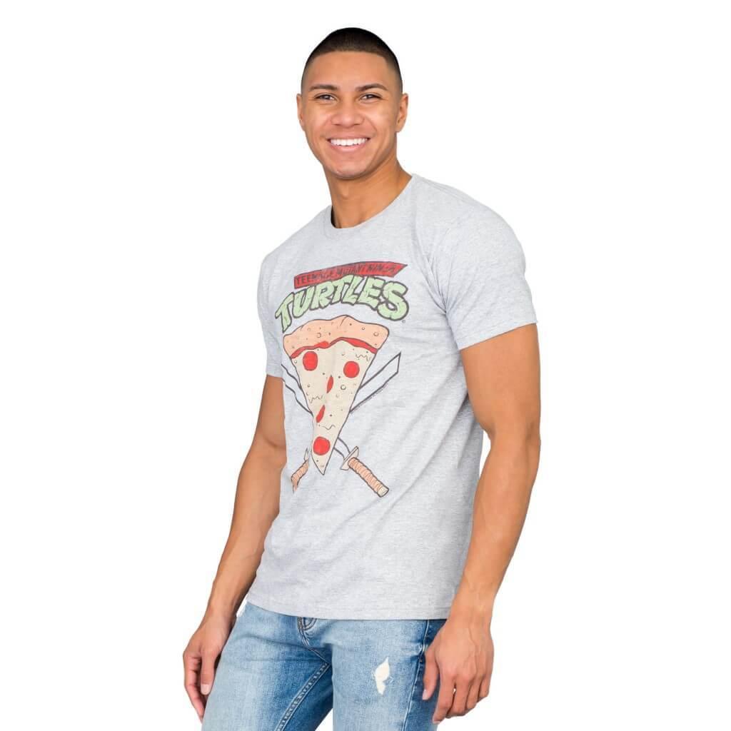 TMNT Pizza Slice Adult T-Shirt