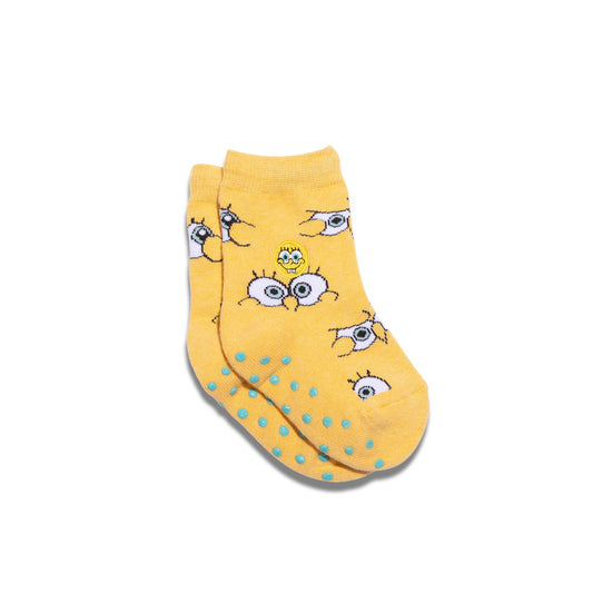 SpongeBob Squarepants Kids Youth Socks Yellow that Protect Oceans