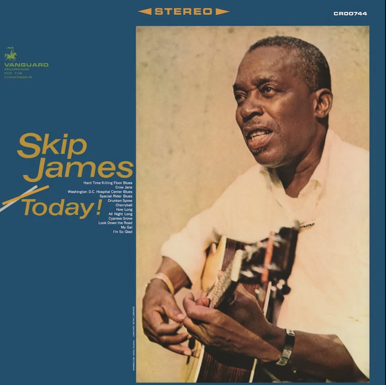 Skip James - Today! [Bluesville Acoustic Sounds Series] Vinyl Record