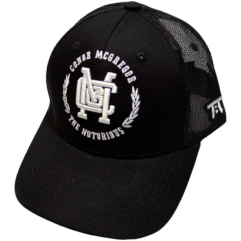 Tokyo Time UFC McGregor White Wreath Logo Hat
