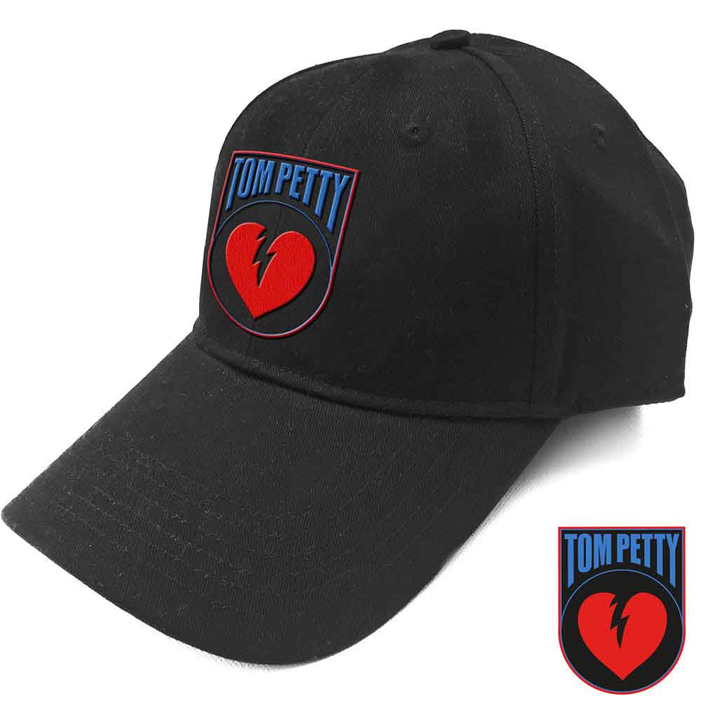 Tom Petty Heart Break Officially Licensed Hat Black