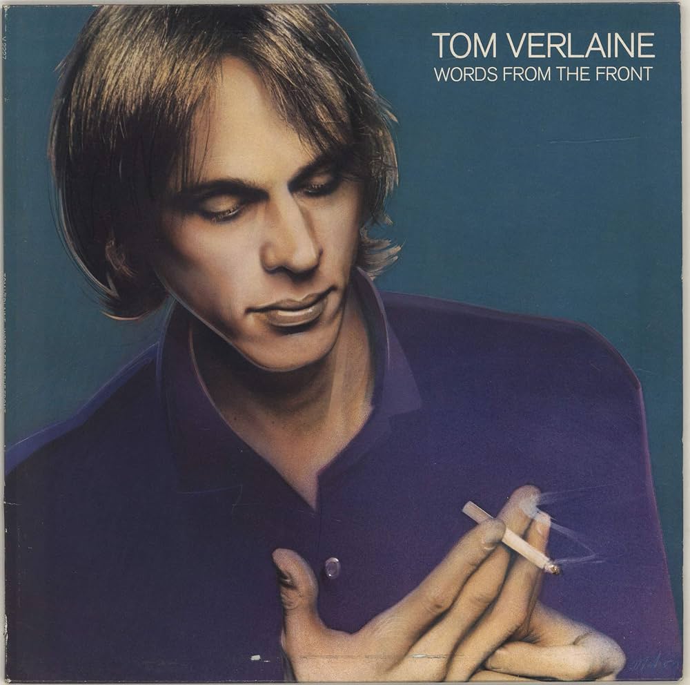 PRE-ORDER Tom Verlaine - Words From The Front (Rocktober '26, Brick & Mortar Exclusive) [Clear Vinyl] [Vinyl] Vinyl Record