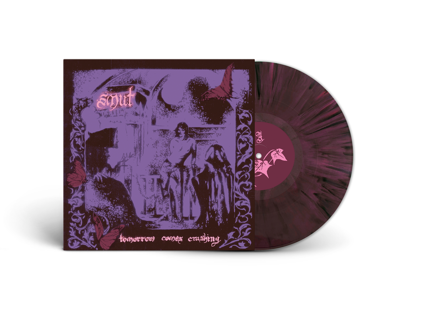 Tomorrow Comes Crashing (Burning Violet) Vinyl Record