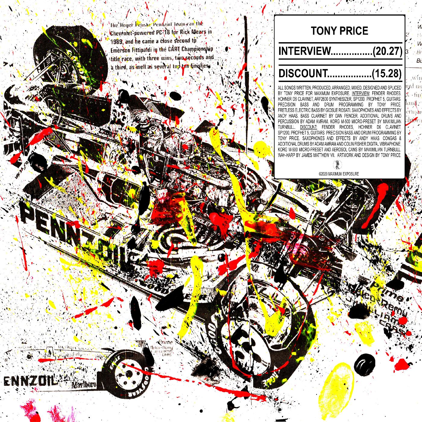 Tony Price - Interview / Discount Vinyl Record
