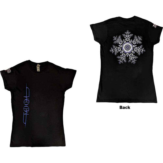 Tool All Seeing Tour 2022 Officially Licensed Womens T Shirt Black