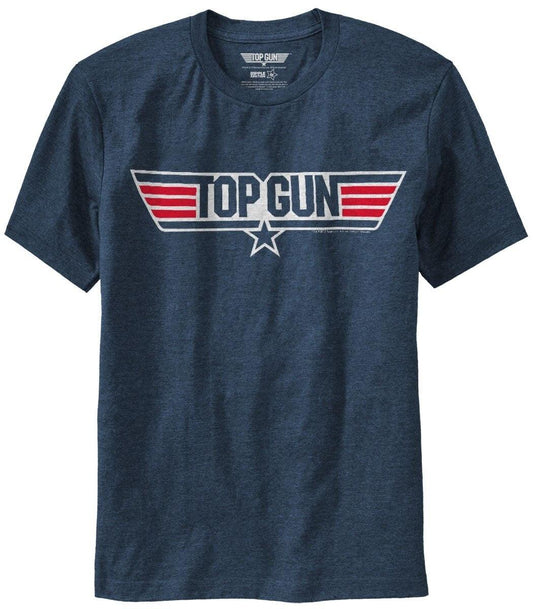 Top Gun White Stroke Navy T-shirt