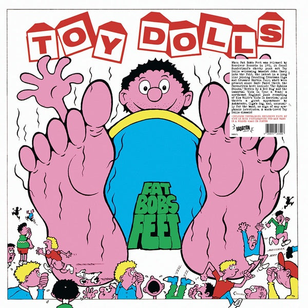 TOY DOLLS - Fat Bobs Feet (Blue Vinyl) [Vinyl] Vinyl Record