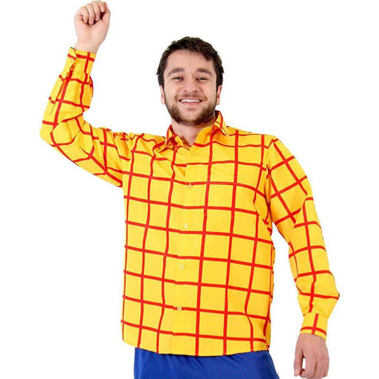 Toy Story Sheriff Cowboy Costume Shirt