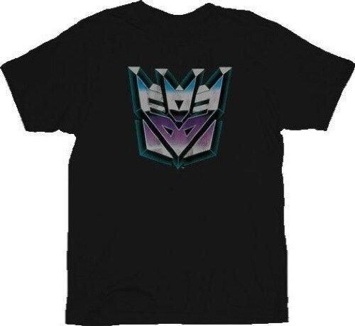 Transformers Evil Decepticon Distressed T-Shirt