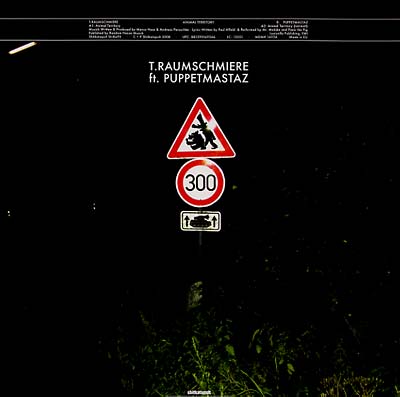 T.RAUMSCHMIERE - Animal Territory/Brenner Vinyl Record