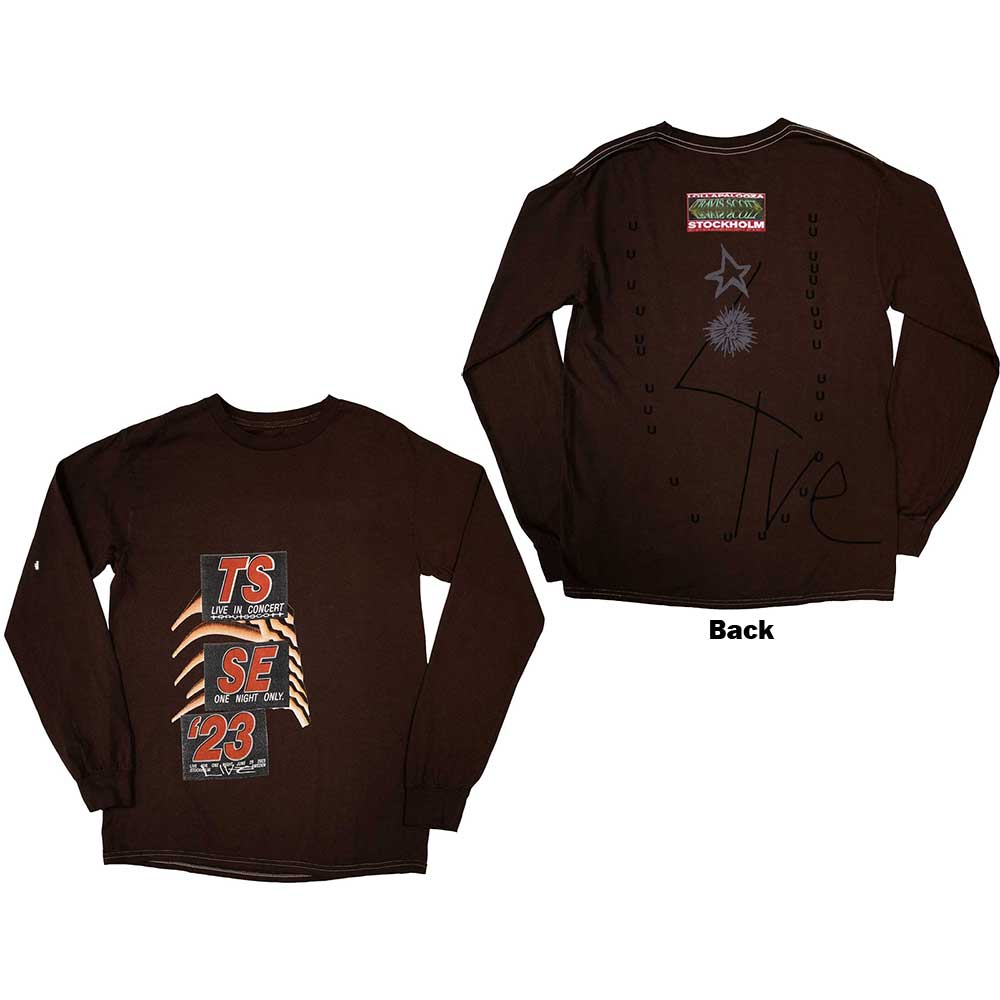 Travis Scott Summer Run 2023 Stockholm [T-Shirt] Officially Licensed