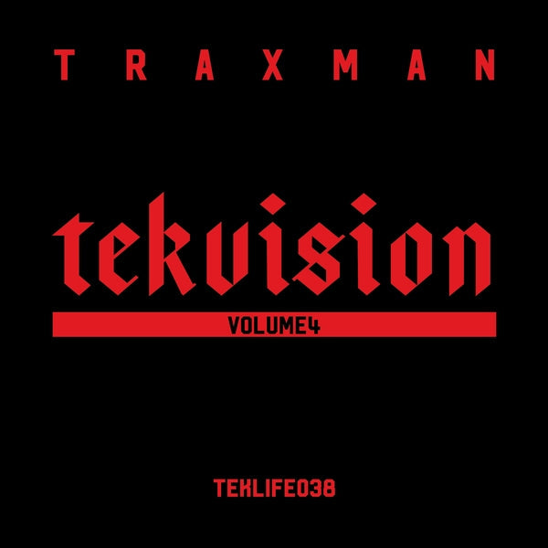 Traxman - Tekvision Volume 4 [LP] [Vinyl] Vinyl Record