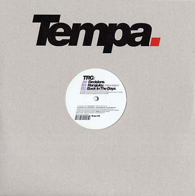 TRG - Decisions Vinyl Record