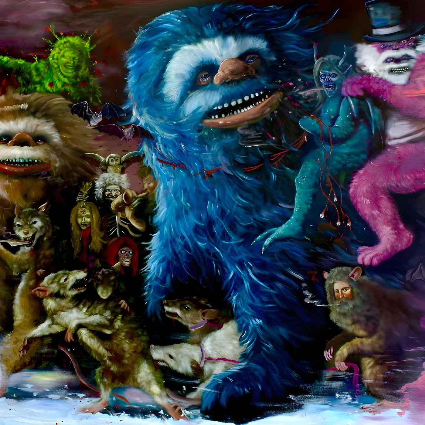 Tropical Fuck Storm - Fairyland Codex (Glacial Blue Vinyl) [Vinyl] Vinyl Record